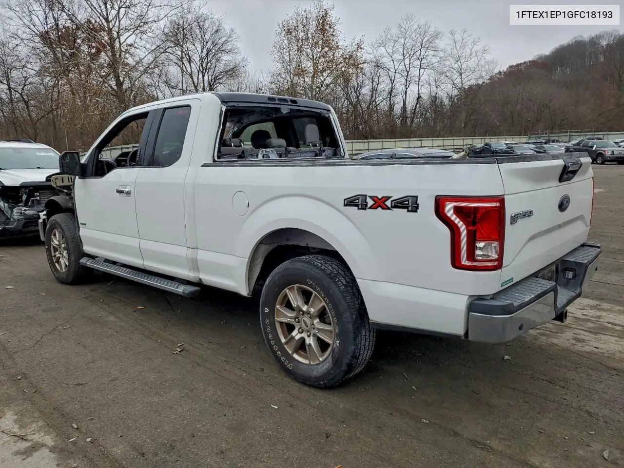 1FTEX1EP1GFC18193 2016 Ford F150 Super Cab