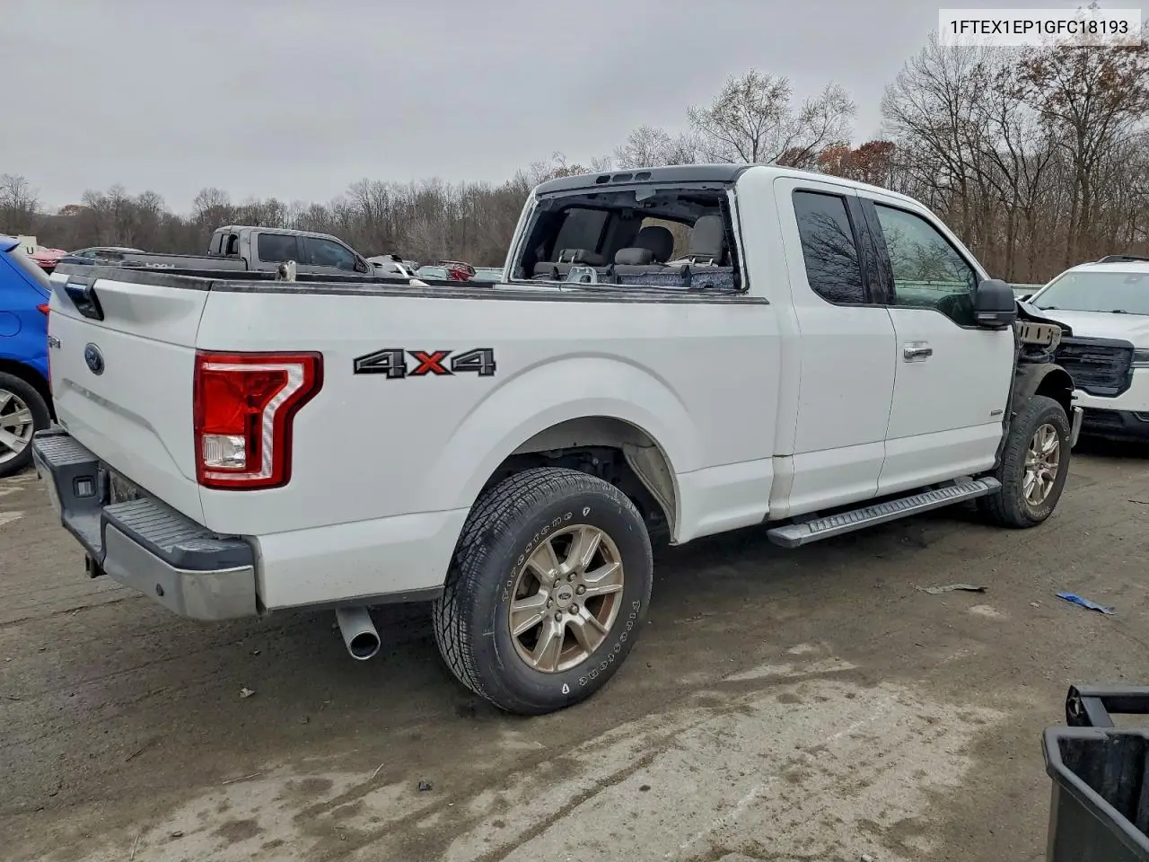 1FTEX1EP1GFC18193 2016 Ford F150 Super Cab