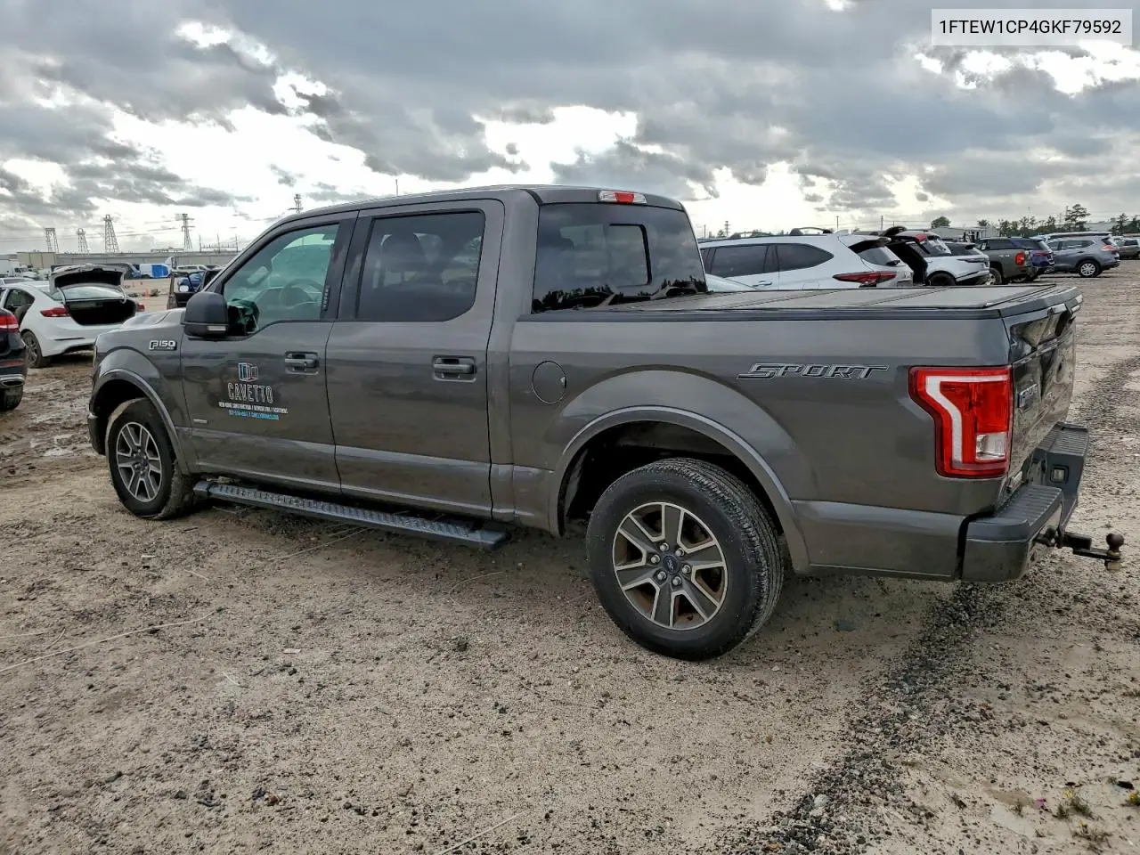 1FTEW1CP4GKF79592 2016 Ford F150 Supercrew