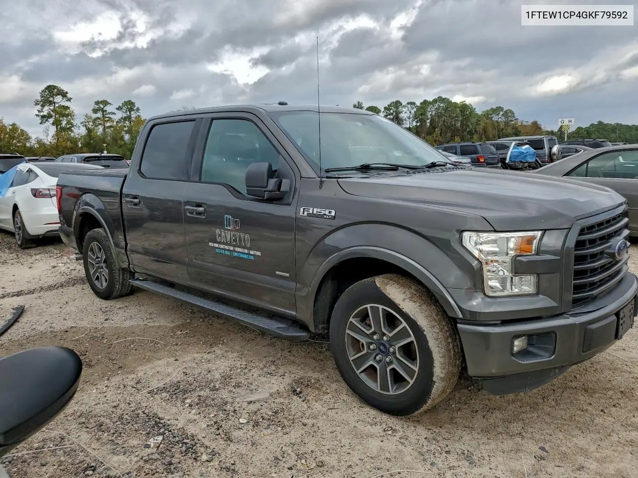 1FTEW1CP4GKF79592 2016 Ford F150 Supercrew