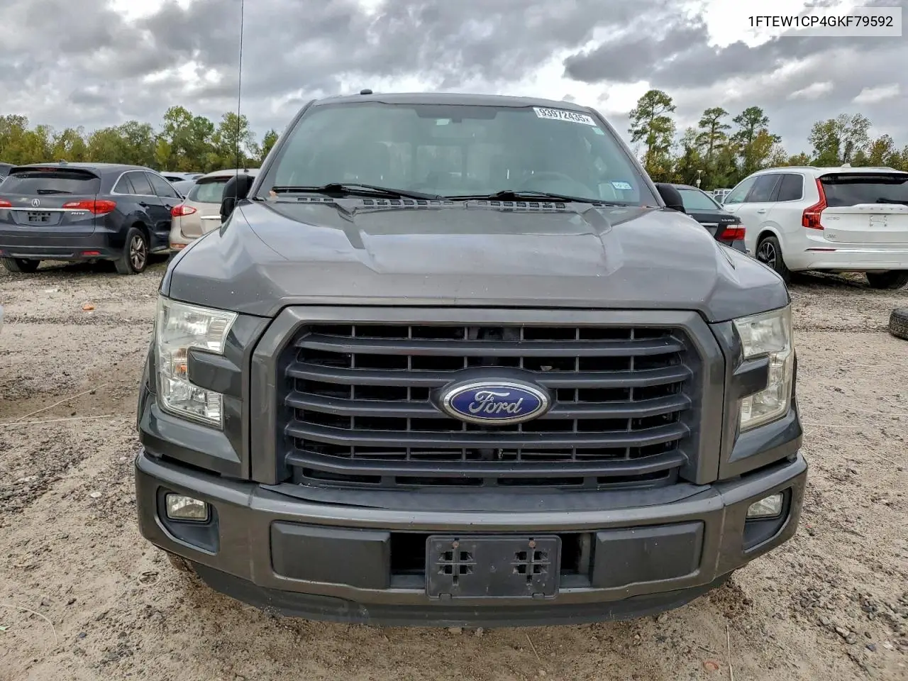 1FTEW1CP4GKF79592 2016 Ford F150 Supercrew