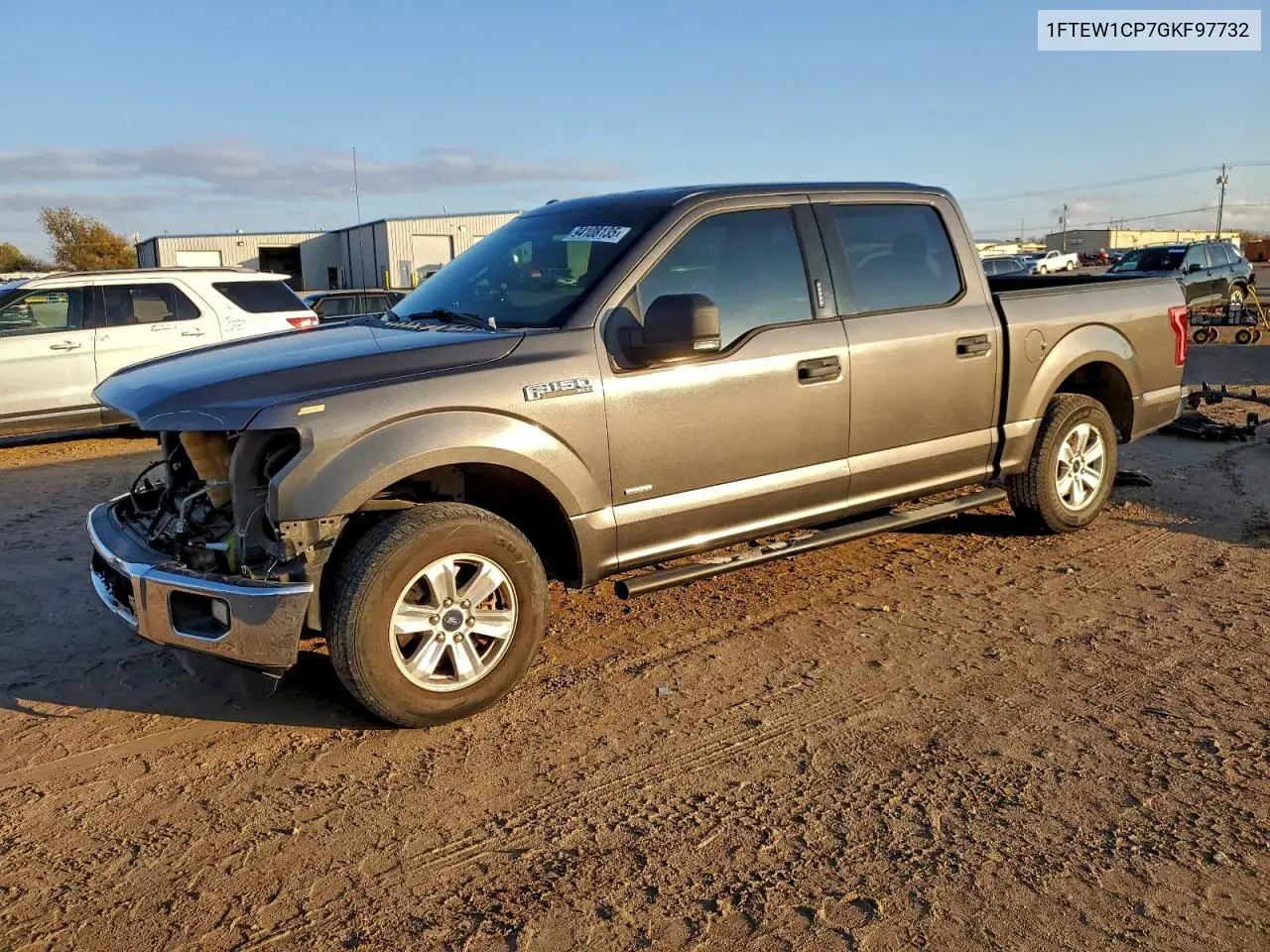 1FTEW1CP7GKF97732 2016 Ford F150 Supercrew
