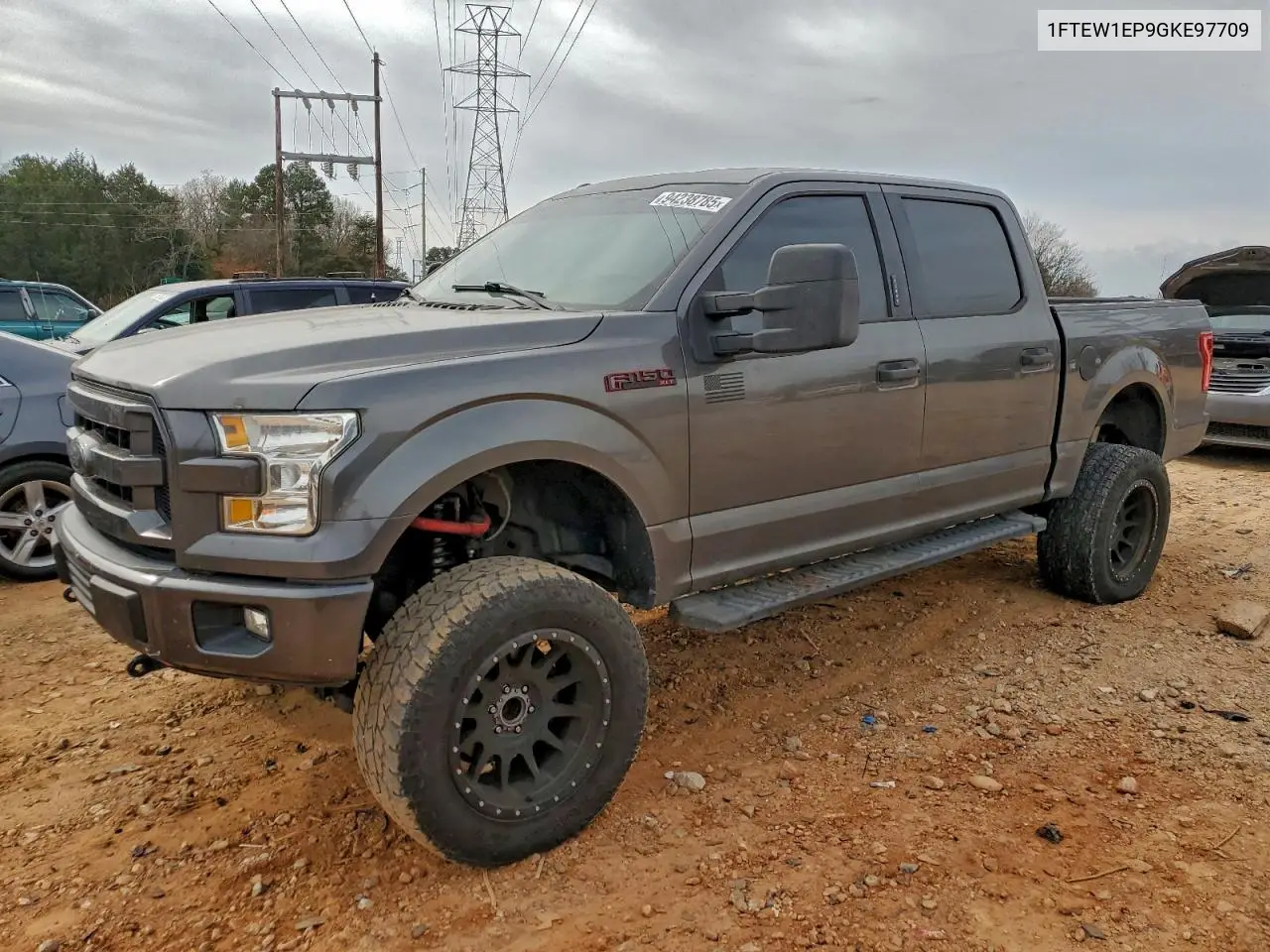 1FTEW1EP9GKE97709 2016 Ford F150 Supercrew