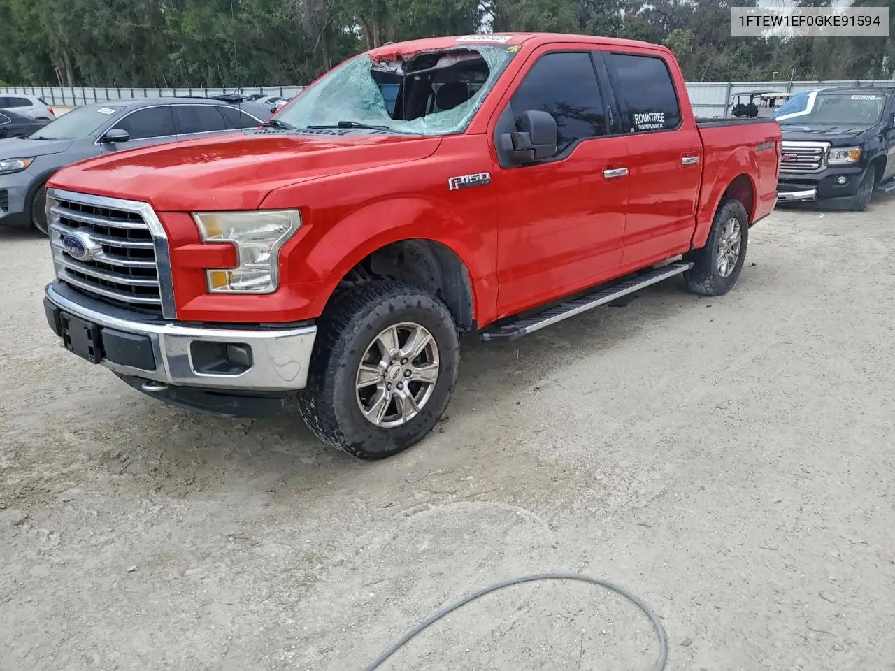 1FTEW1EF0GKE91594 2016 Ford F150 Supercrew