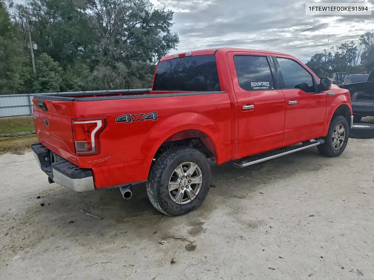 1FTEW1EF0GKE91594 2016 Ford F150 Supercrew