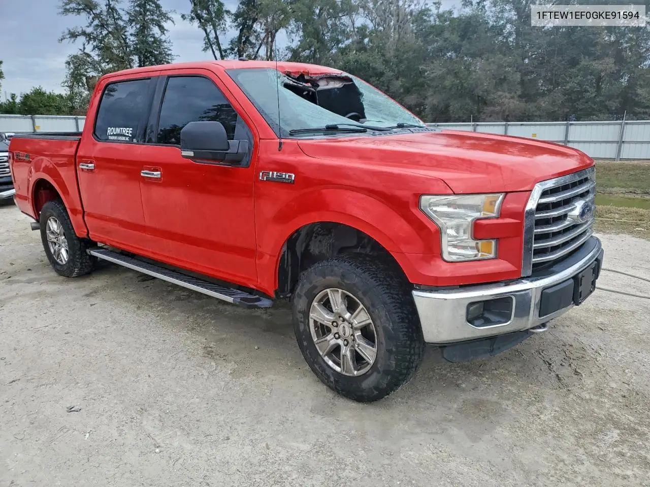1FTEW1EF0GKE91594 2016 Ford F150 Supercrew