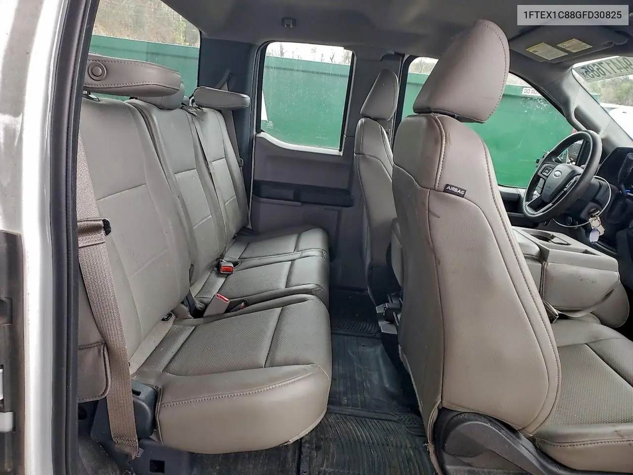 1FTEX1C88GFD30825 2016 Ford F150 Super Cab