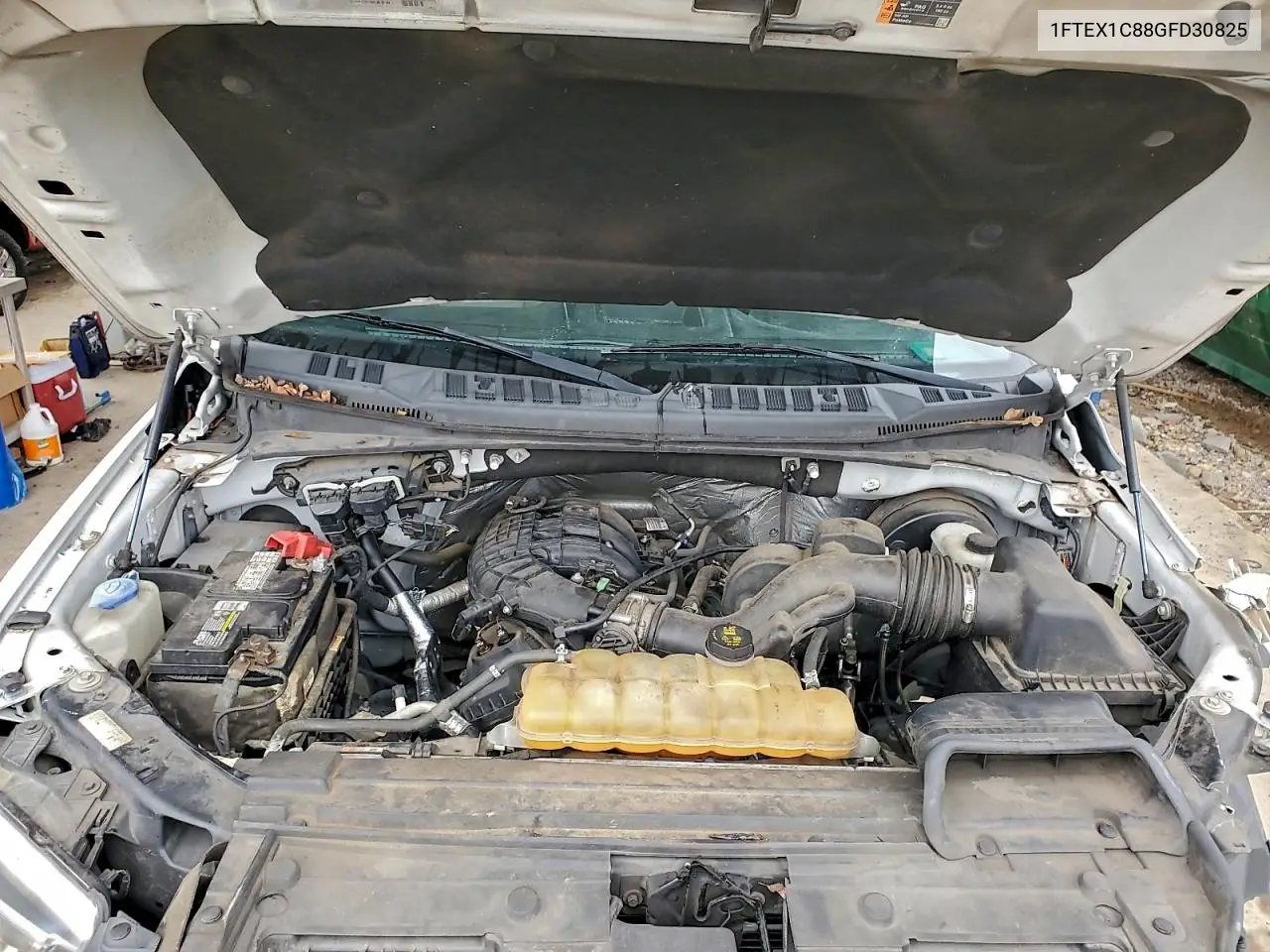 1FTEX1C88GFD30825 2016 Ford F150 Super Cab
