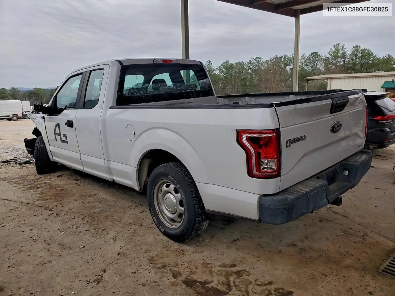 1FTEX1C88GFD30825 2016 Ford F150 Super Cab