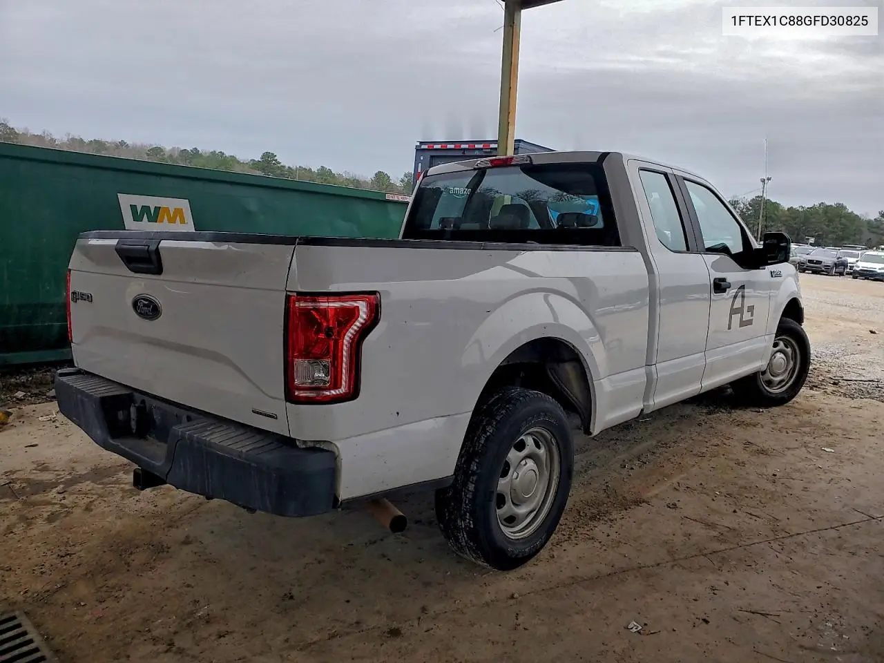 1FTEX1C88GFD30825 2016 Ford F150 Super Cab