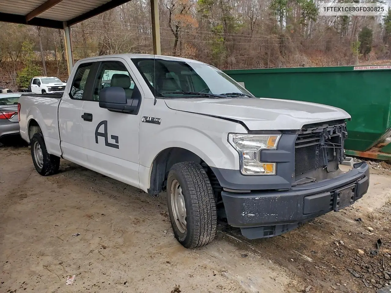 1FTEX1C88GFD30825 2016 Ford F150 Super Cab
