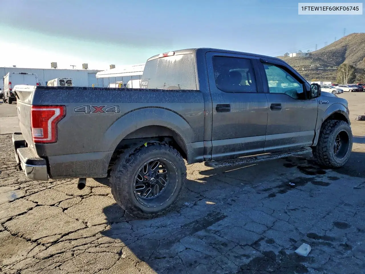 1FTEW1EF6GKF06745 2016 Ford F150 Supercrew