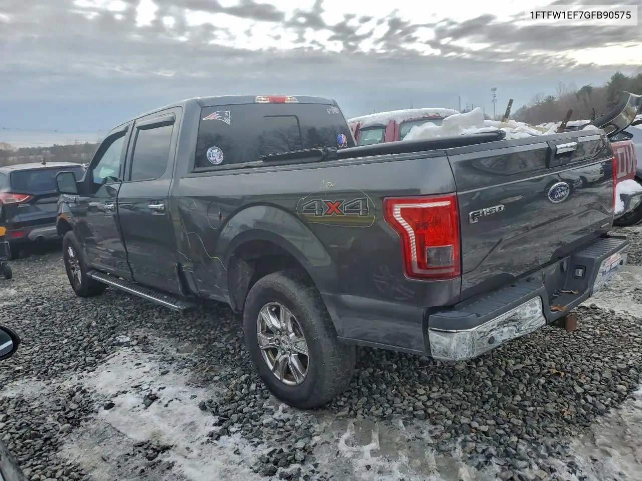 1FTFW1EF7GFB90575 2016 Ford F150 Supercrew