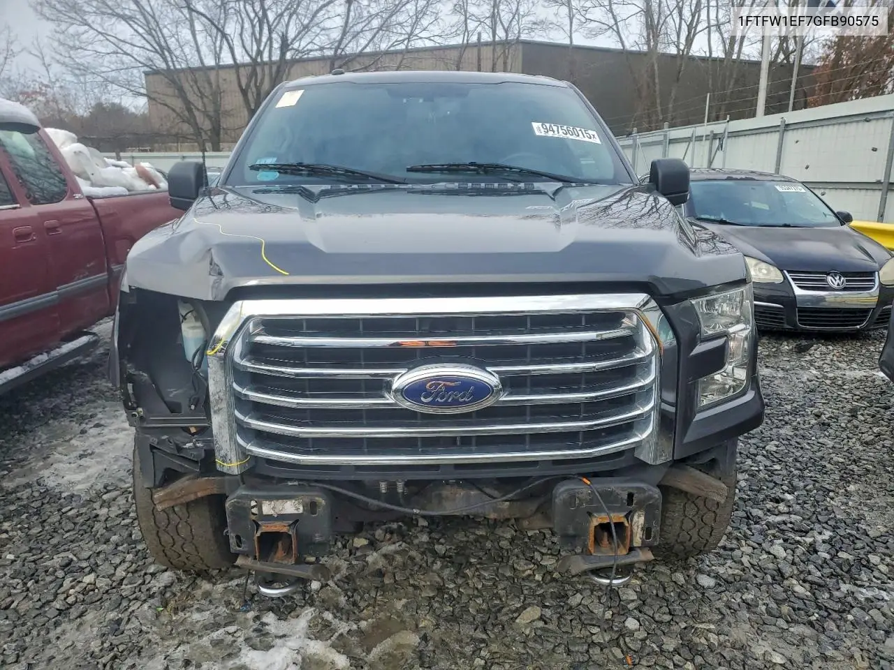 1FTFW1EF7GFB90575 2016 Ford F150 Supercrew