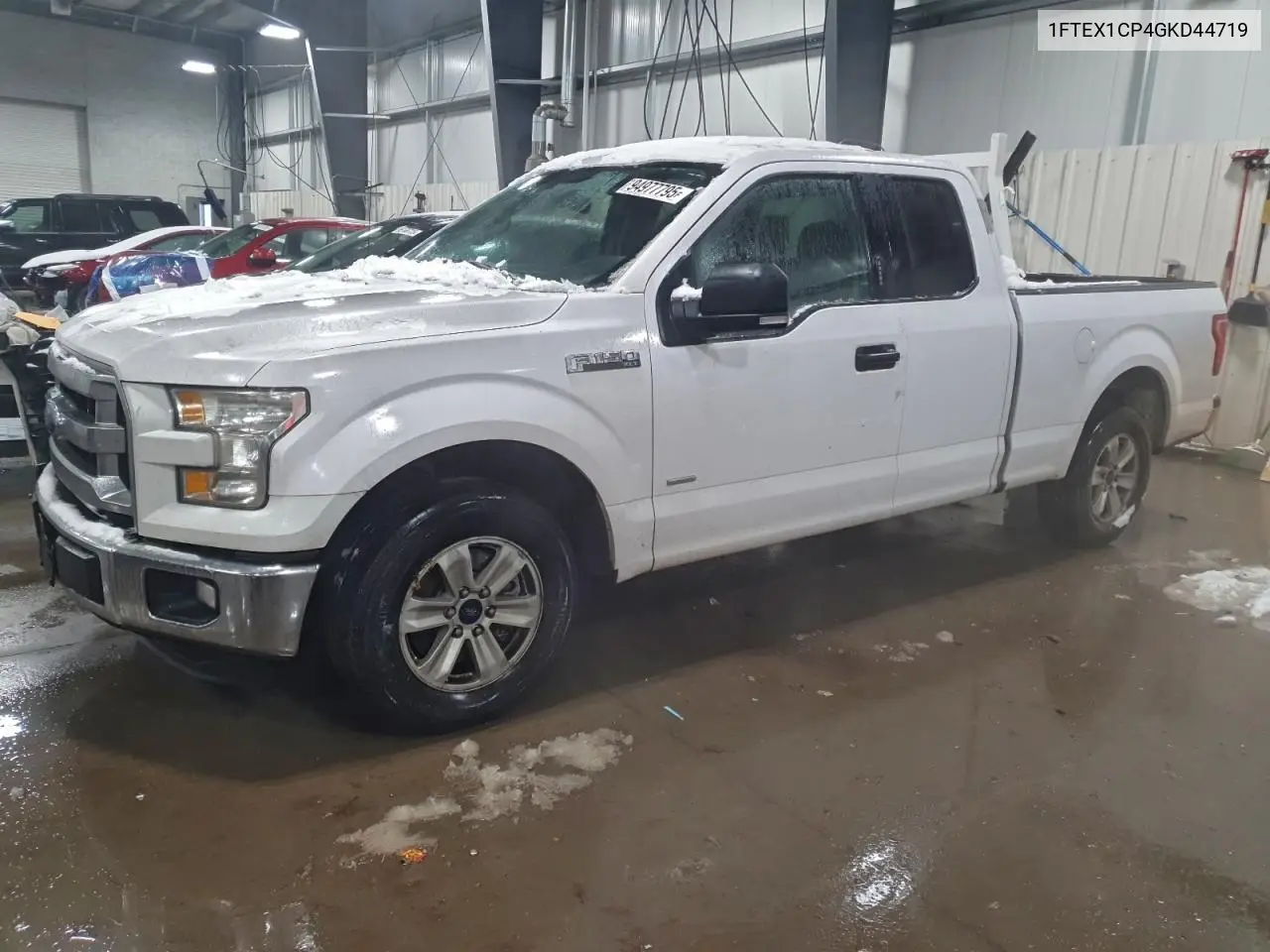 1FTEX1CP4GKD44719 2016 Ford F150 Super Cab