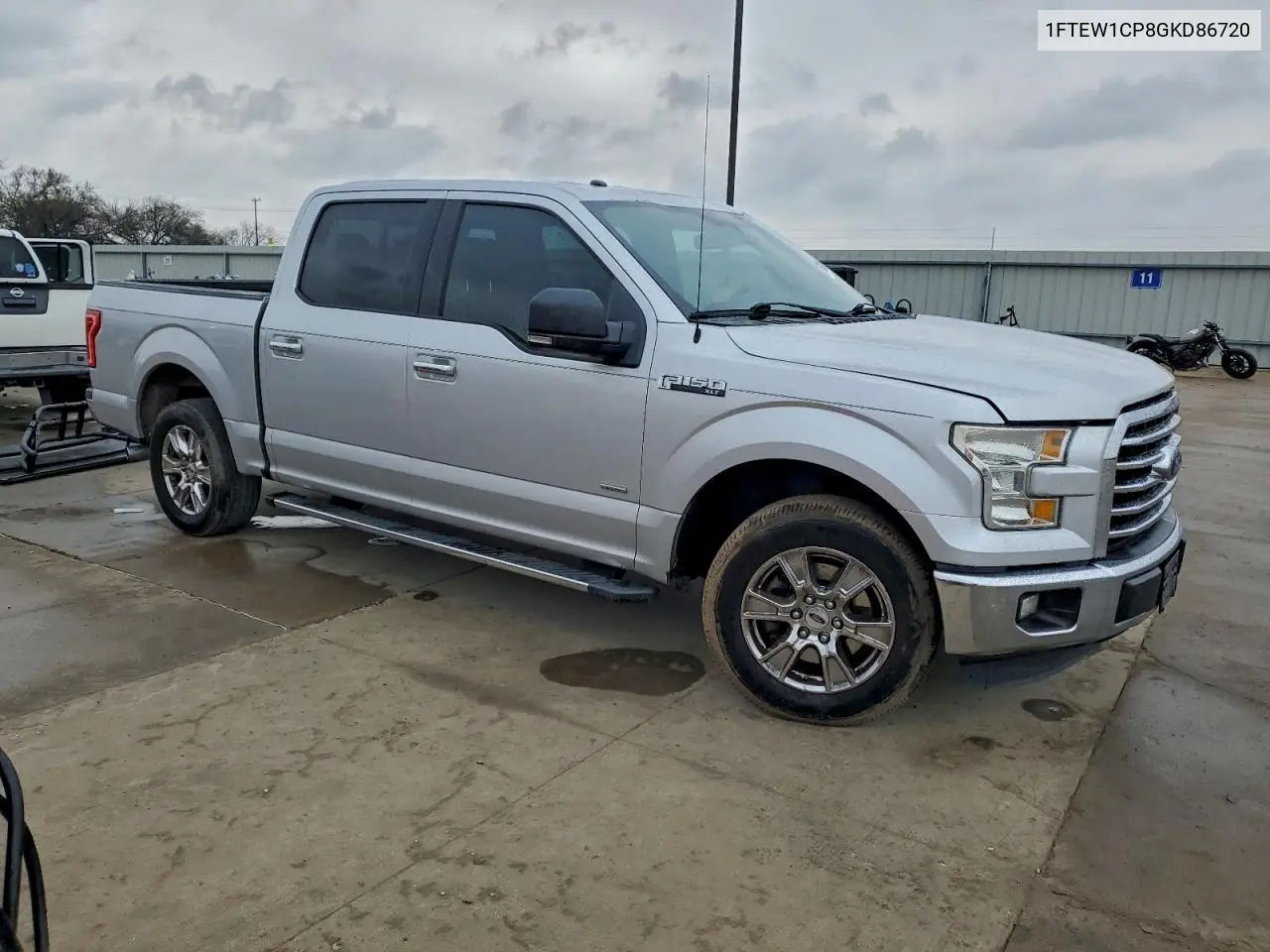 1FTEW1CP8GKD86720 2016 Ford F150 Supercrew