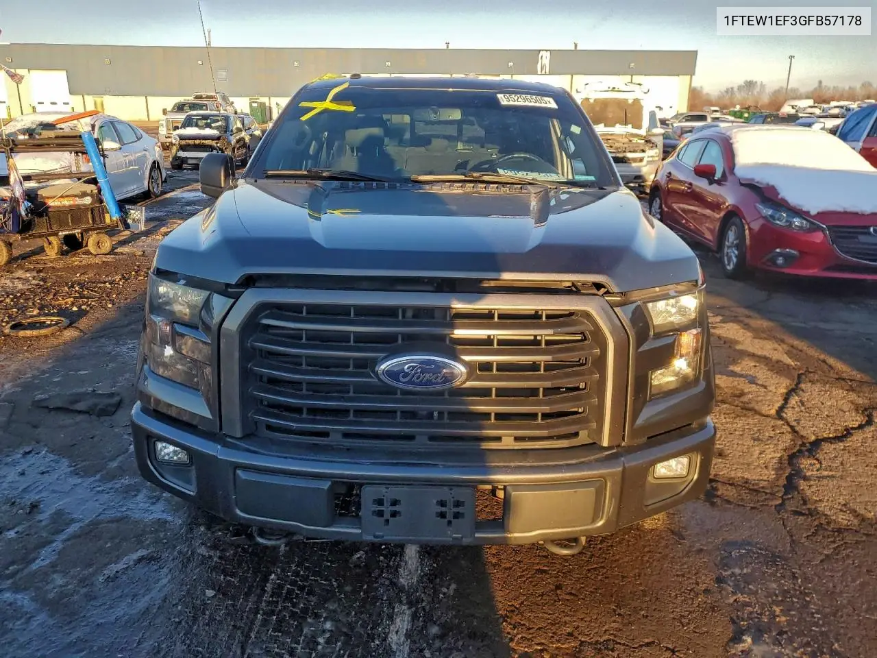 1FTEW1EF3GFB57178 2016 Ford F150 Supercrew