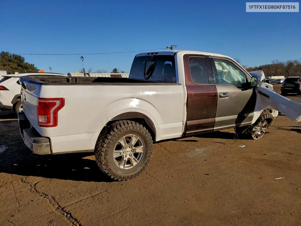 1FTFX1EG8GKF87516 2016 Ford F150 Super Cab