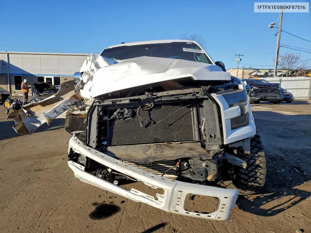 1FTFX1EG8GKF87516 2016 Ford F150 Super Cab