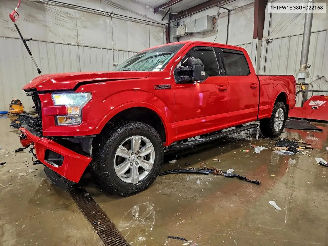 1FTFW1EG8GFD22168 2016 Ford F150 Supercrew