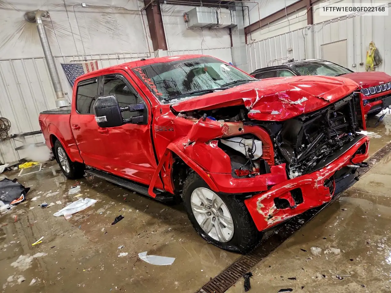 1FTFW1EG8GFD22168 2016 Ford F150 Supercrew