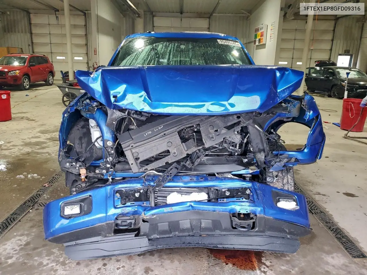 1FTEX1EP8GFD09316 2016 Ford F150 Super Cab