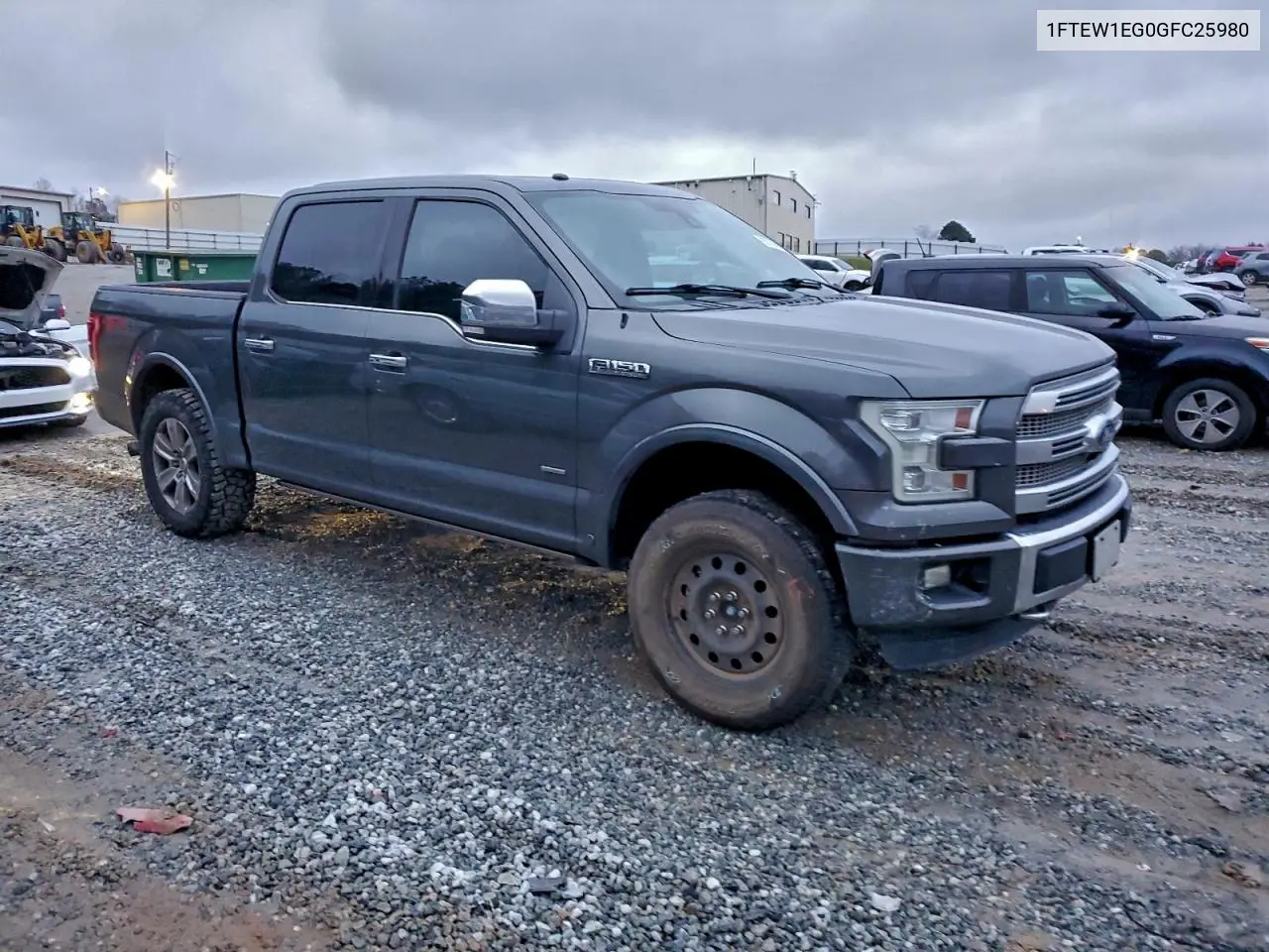 1FTEW1EG0GFC25980 2016 Ford F150 Supercrew