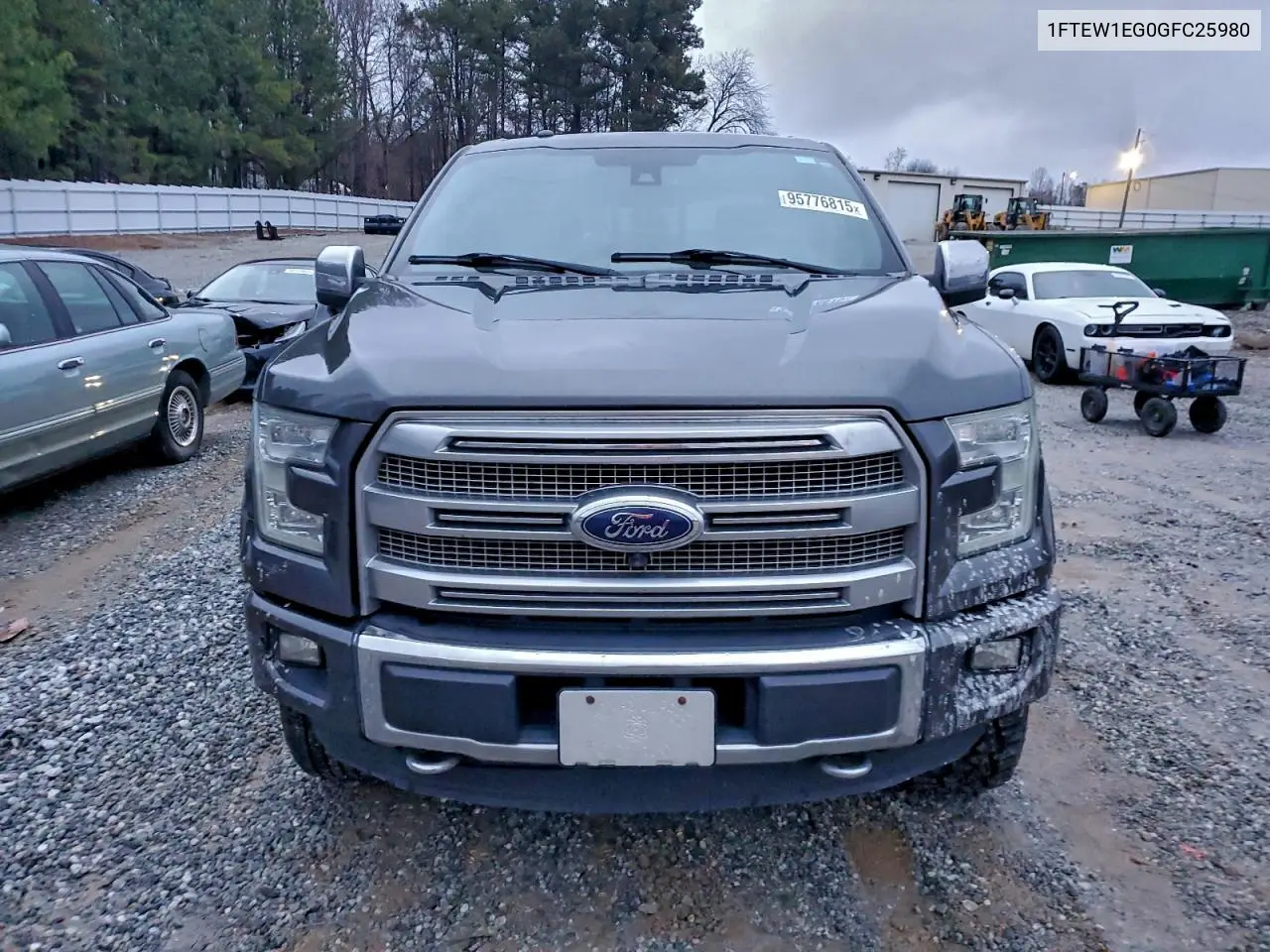 1FTEW1EG0GFC25980 2016 Ford F150 Supercrew