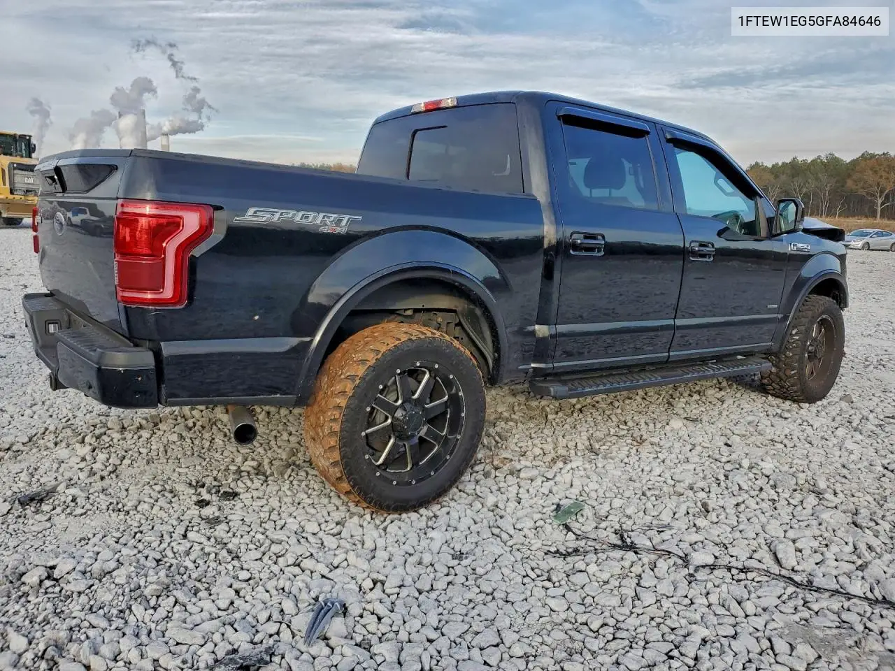 1FTEW1EG5GFA84646 2016 Ford F150 Supercrew