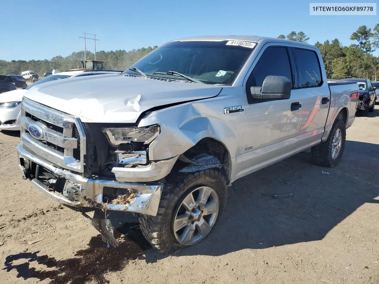 1FTEW1EG6GKF89778 2016 Ford F150 Supercrew