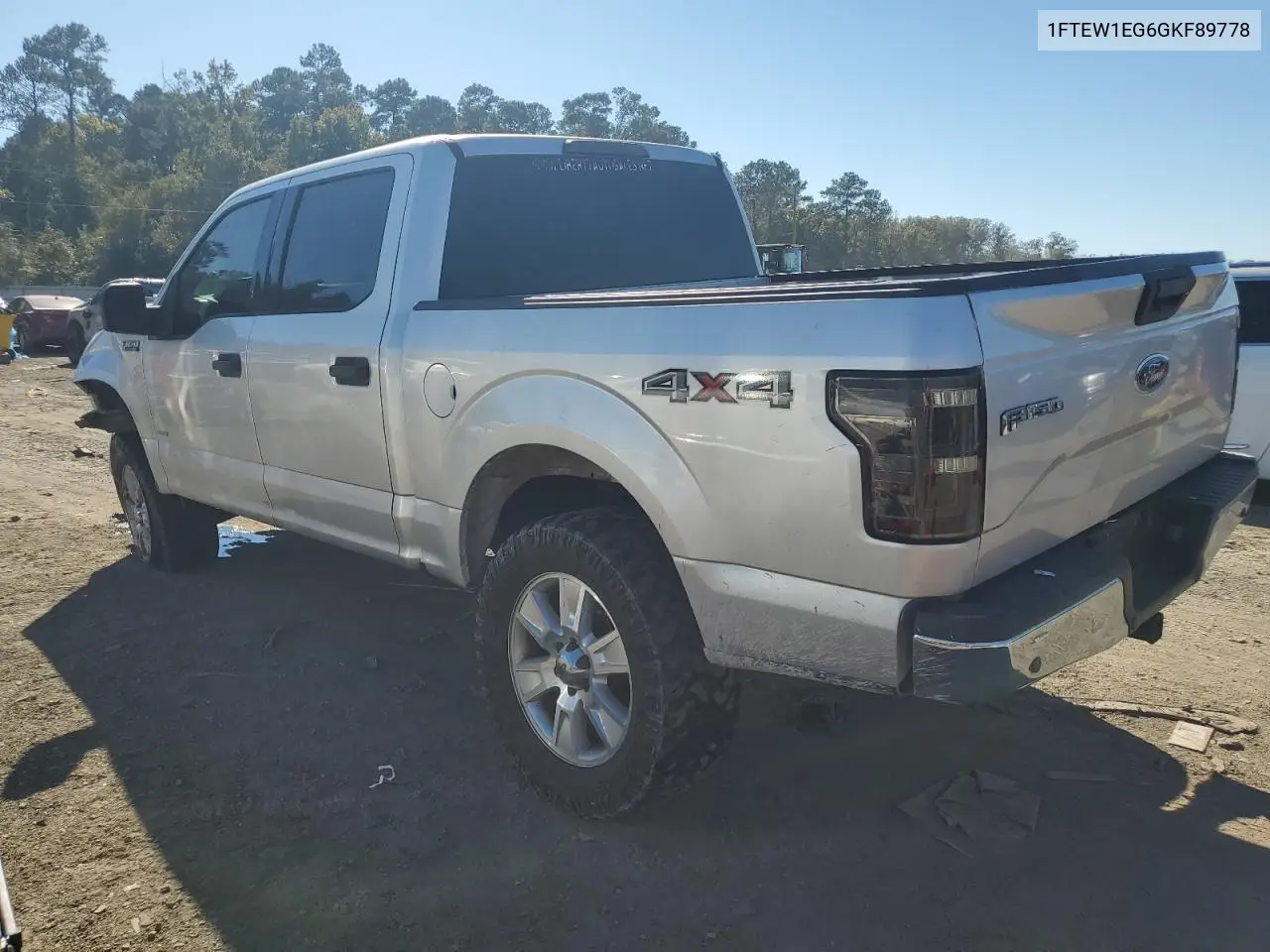 1FTEW1EG6GKF89778 2016 Ford F150 Supercrew