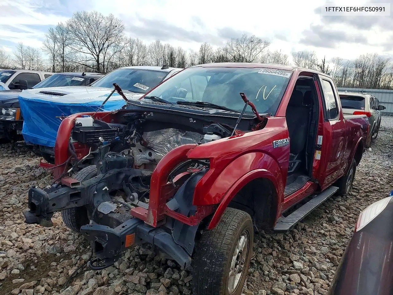 1FTFX1EF6HFC50991 2017 Ford F150 Super Cab