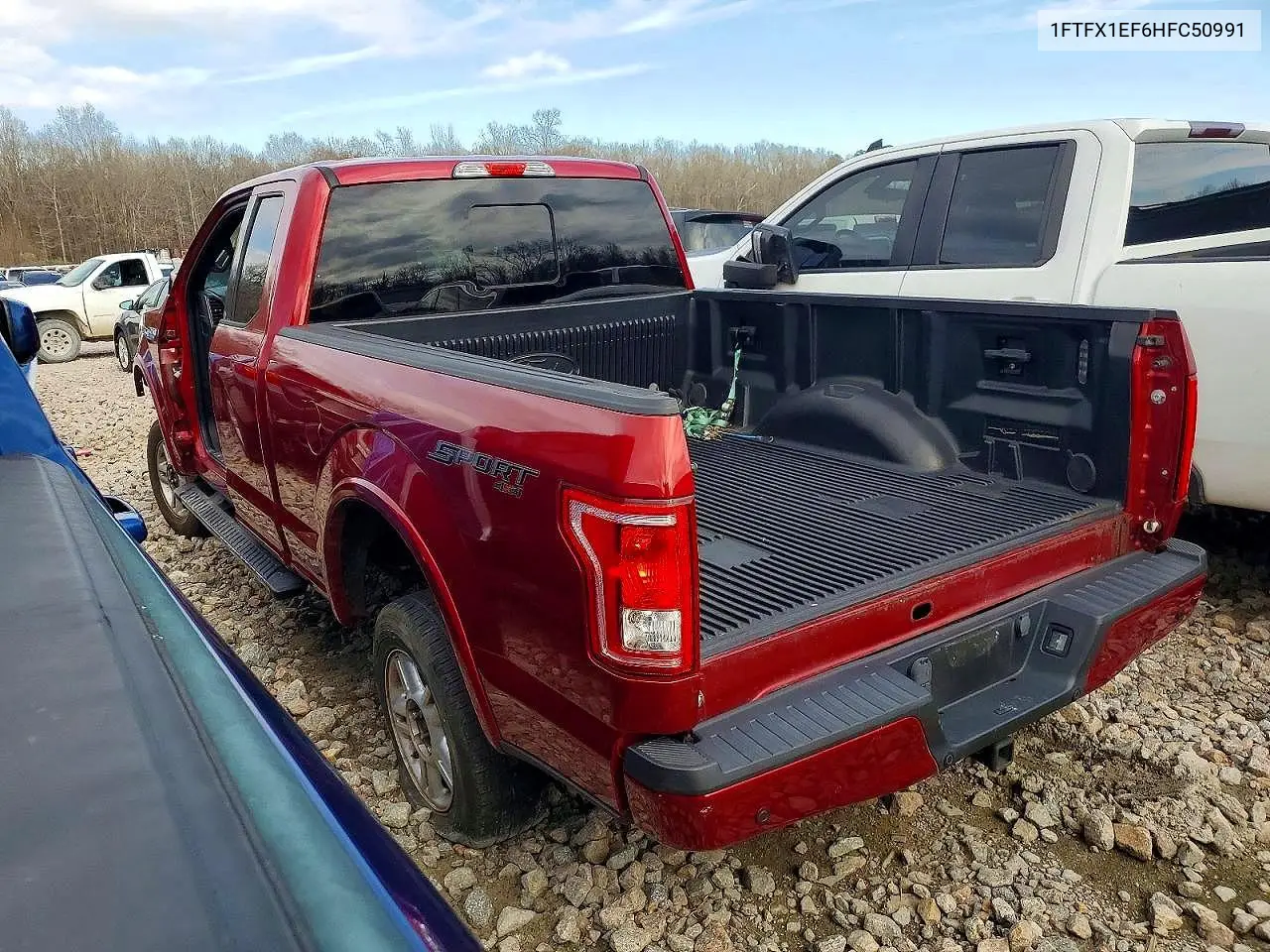 1FTFX1EF6HFC50991 2017 Ford F150 Super Cab