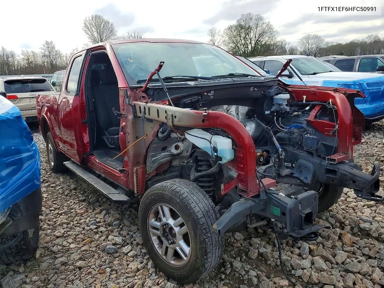 1FTFX1EF6HFC50991 2017 Ford F150 Super Cab