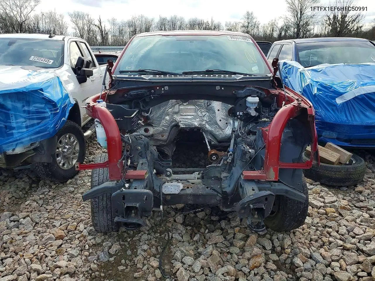 1FTFX1EF6HFC50991 2017 Ford F150 Super Cab