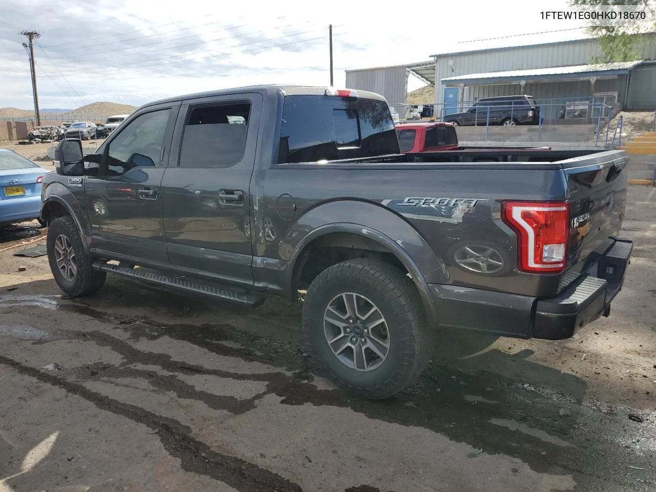 1FTEW1EG0HKD18670 2017 Ford F150 Supercrew