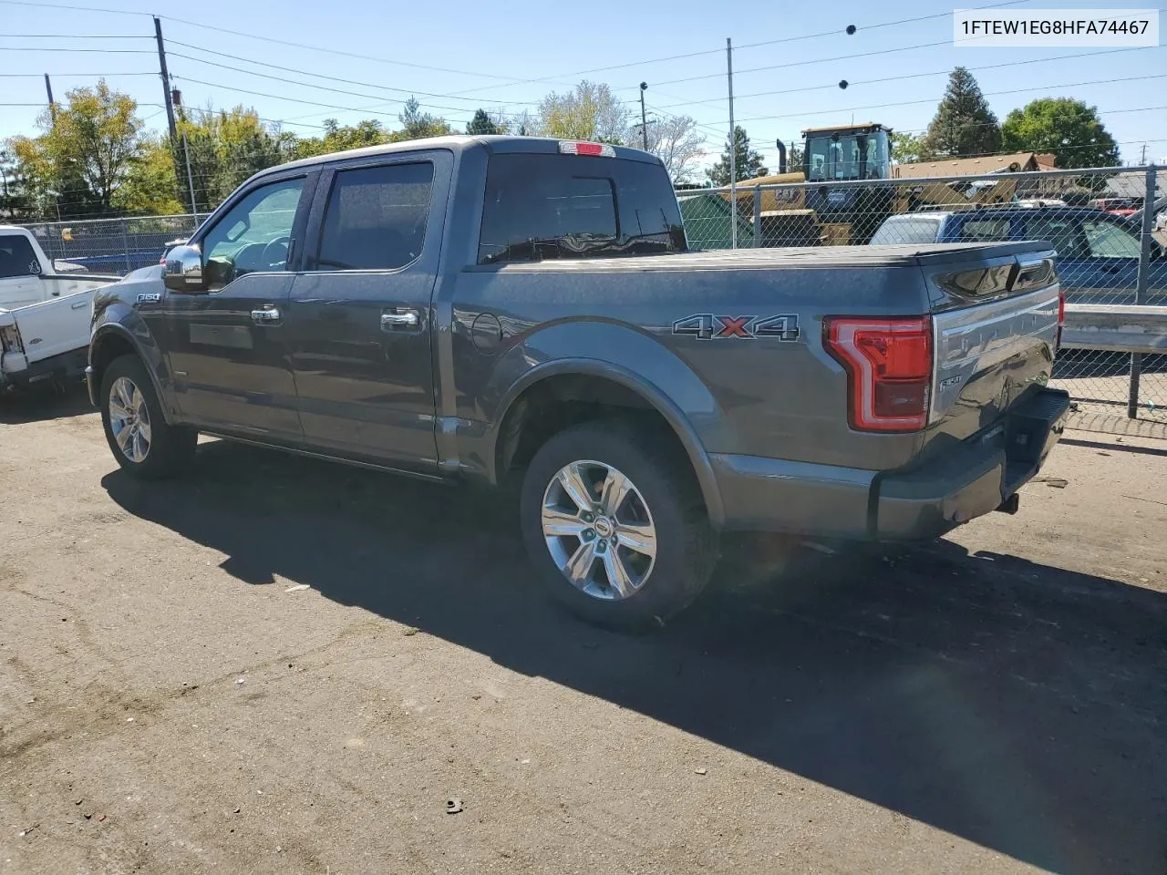 1FTEW1EG8HFA74467 2017 Ford F150 Supercrew