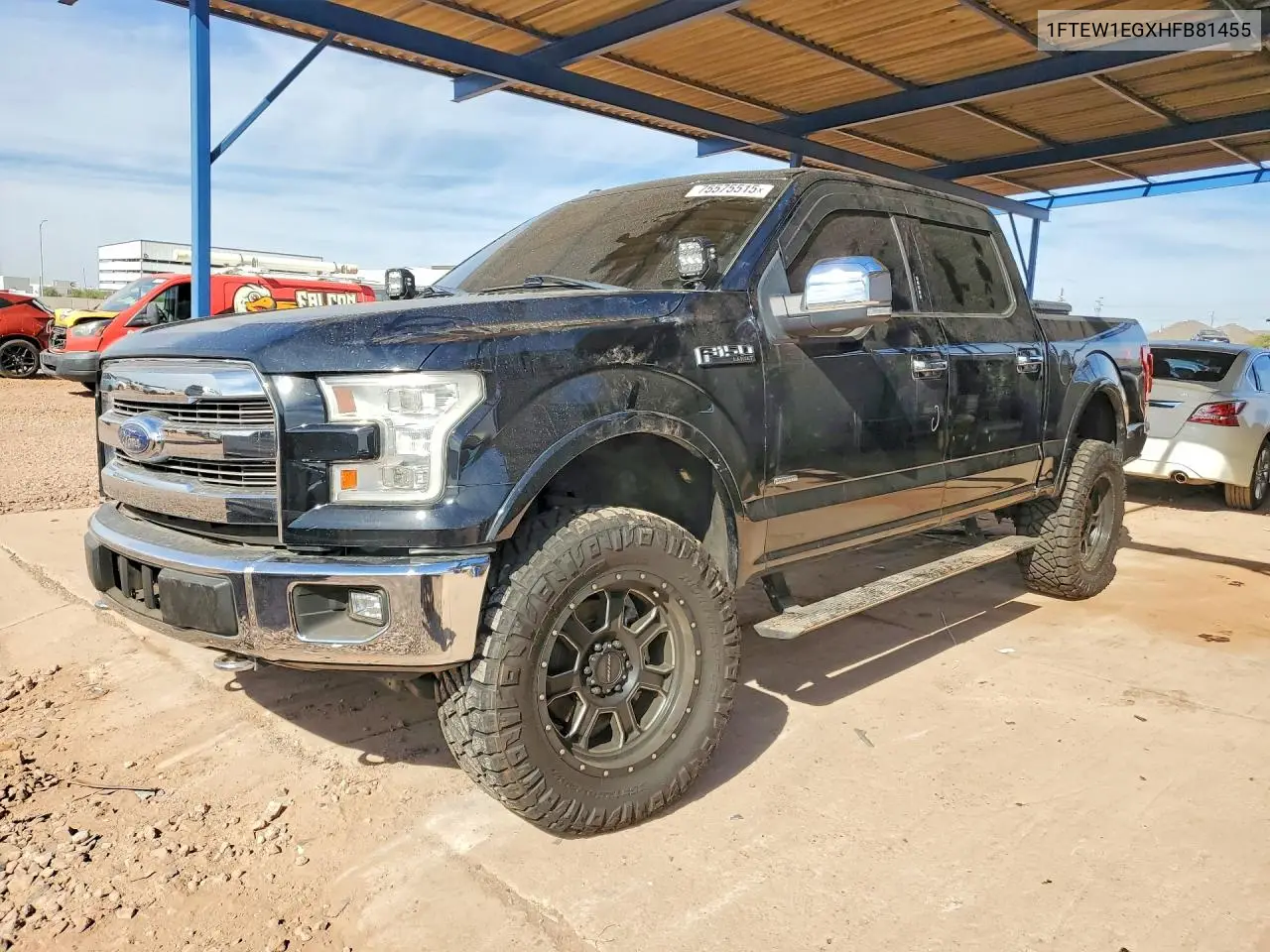 1FTEW1EGXHFB81455 2017 Ford F150 Supercrew