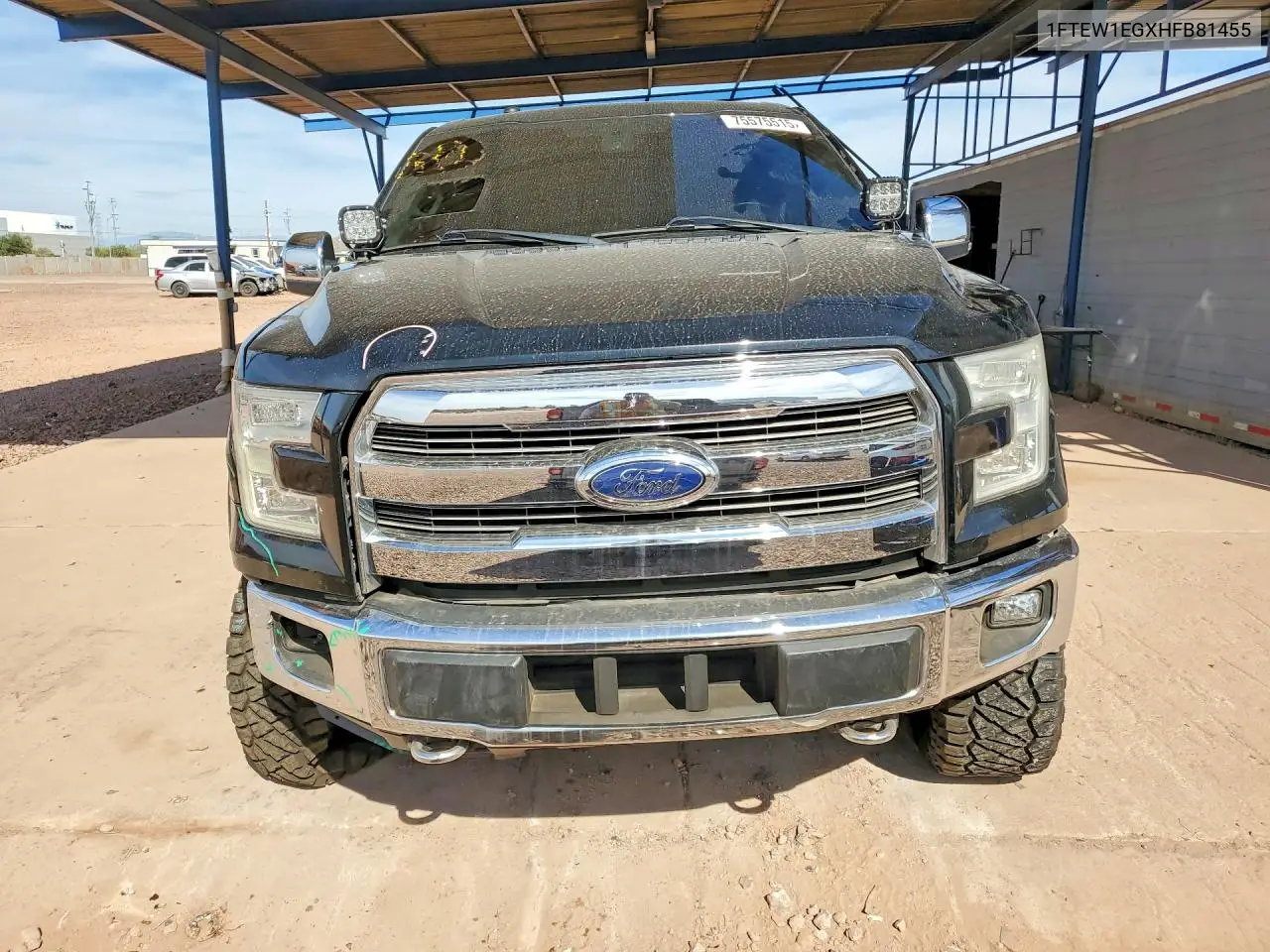1FTEW1EGXHFB81455 2017 Ford F150 Supercrew