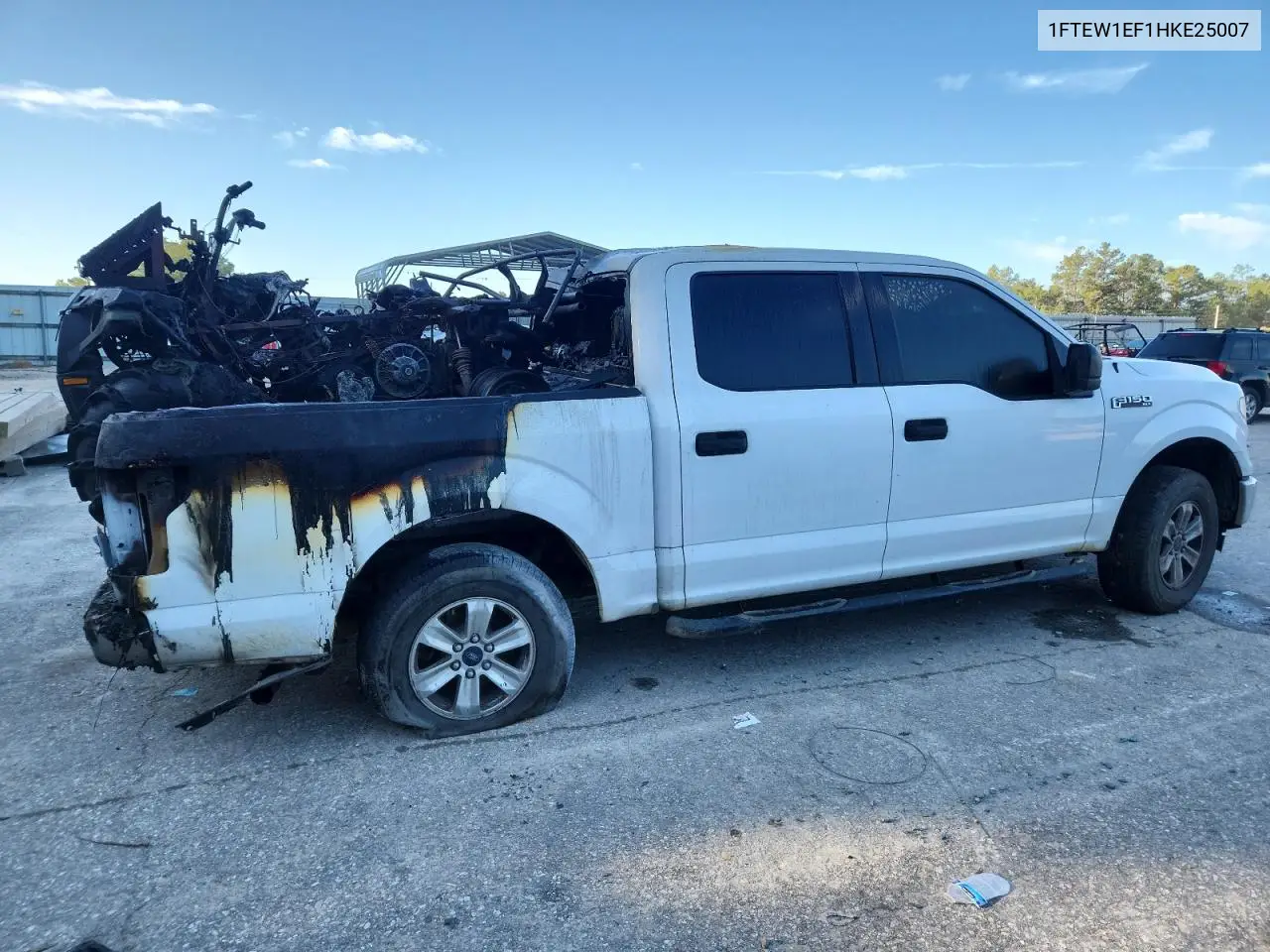 1FTEW1EF1HKE25007 2017 Ford F150 Supercrew
