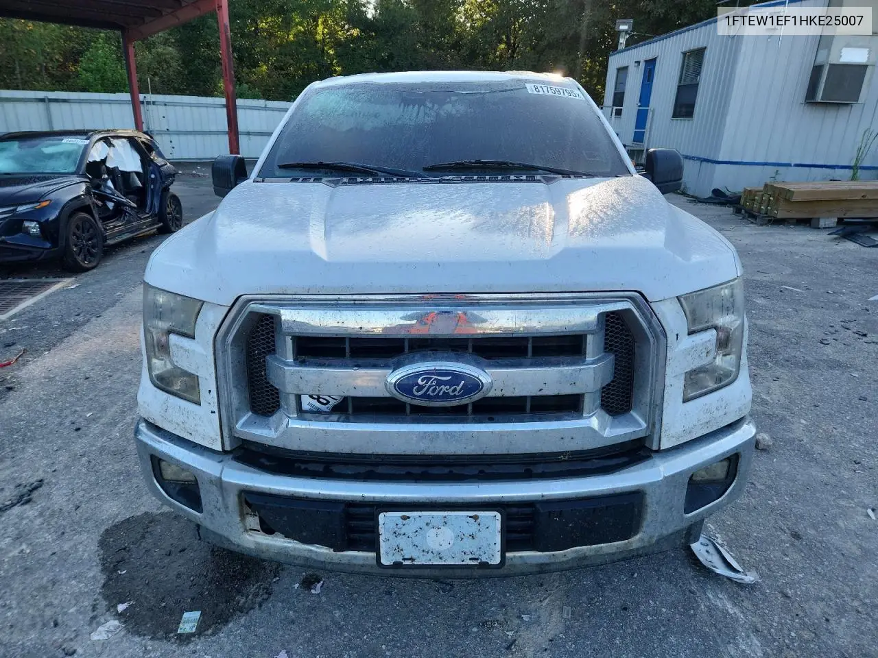 1FTEW1EF1HKE25007 2017 Ford F150 Supercrew
