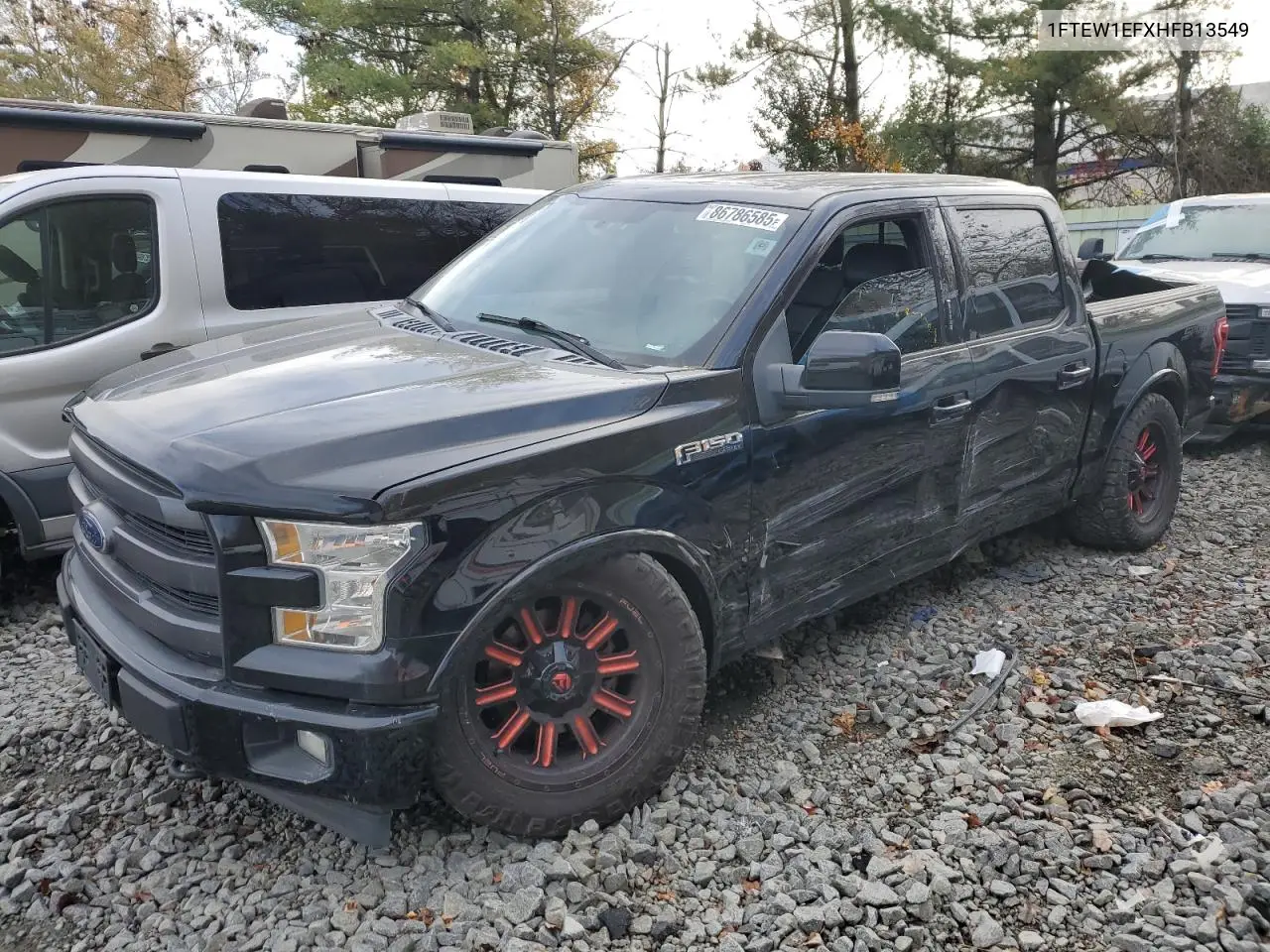 1FTEW1EFXHFB13549 2017 Ford F150 Supercrew