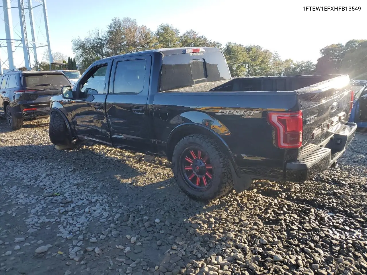 1FTEW1EFXHFB13549 2017 Ford F150 Supercrew