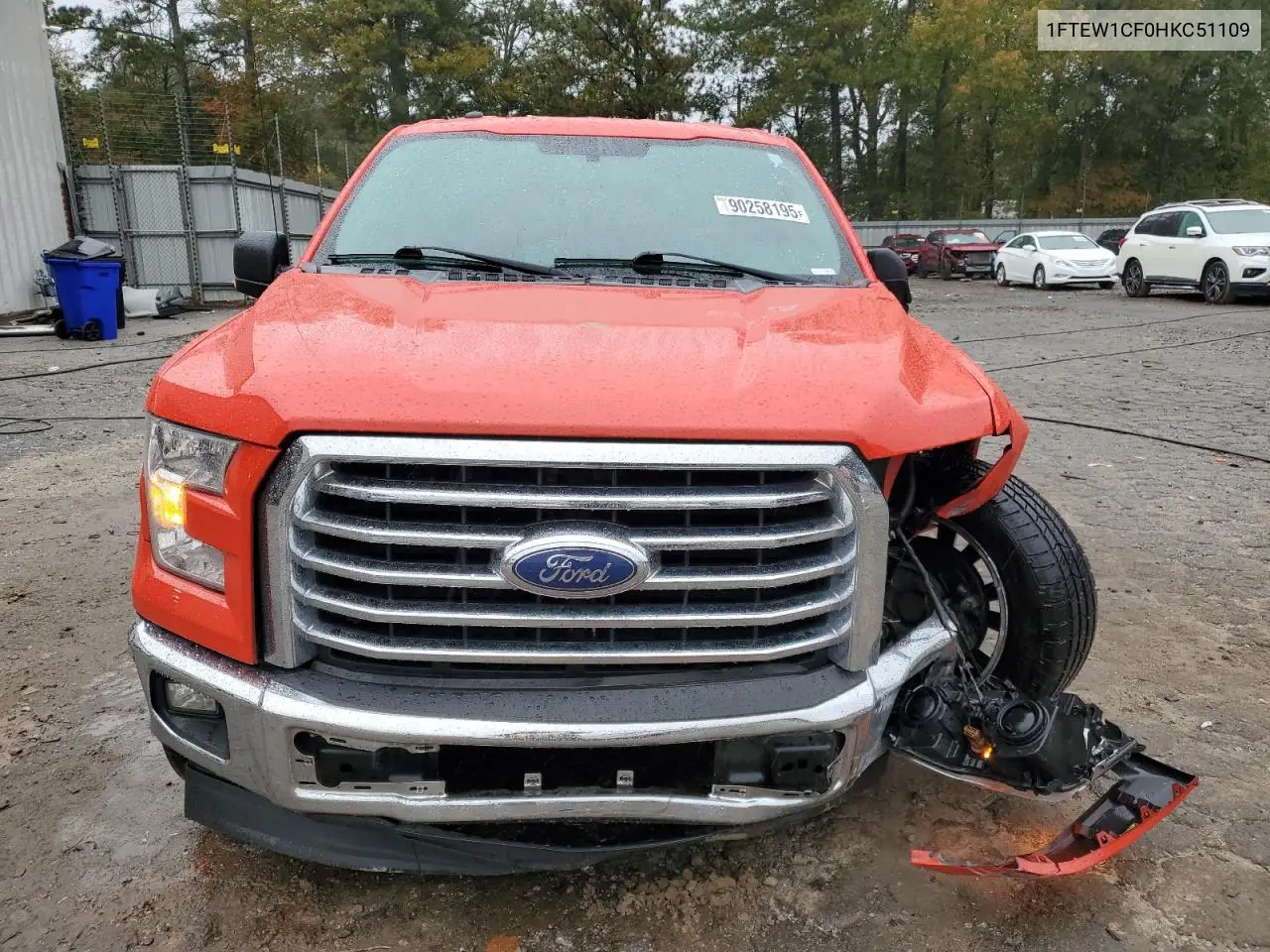 1FTEW1CF0HKC51109 2017 Ford F150 Supercrew