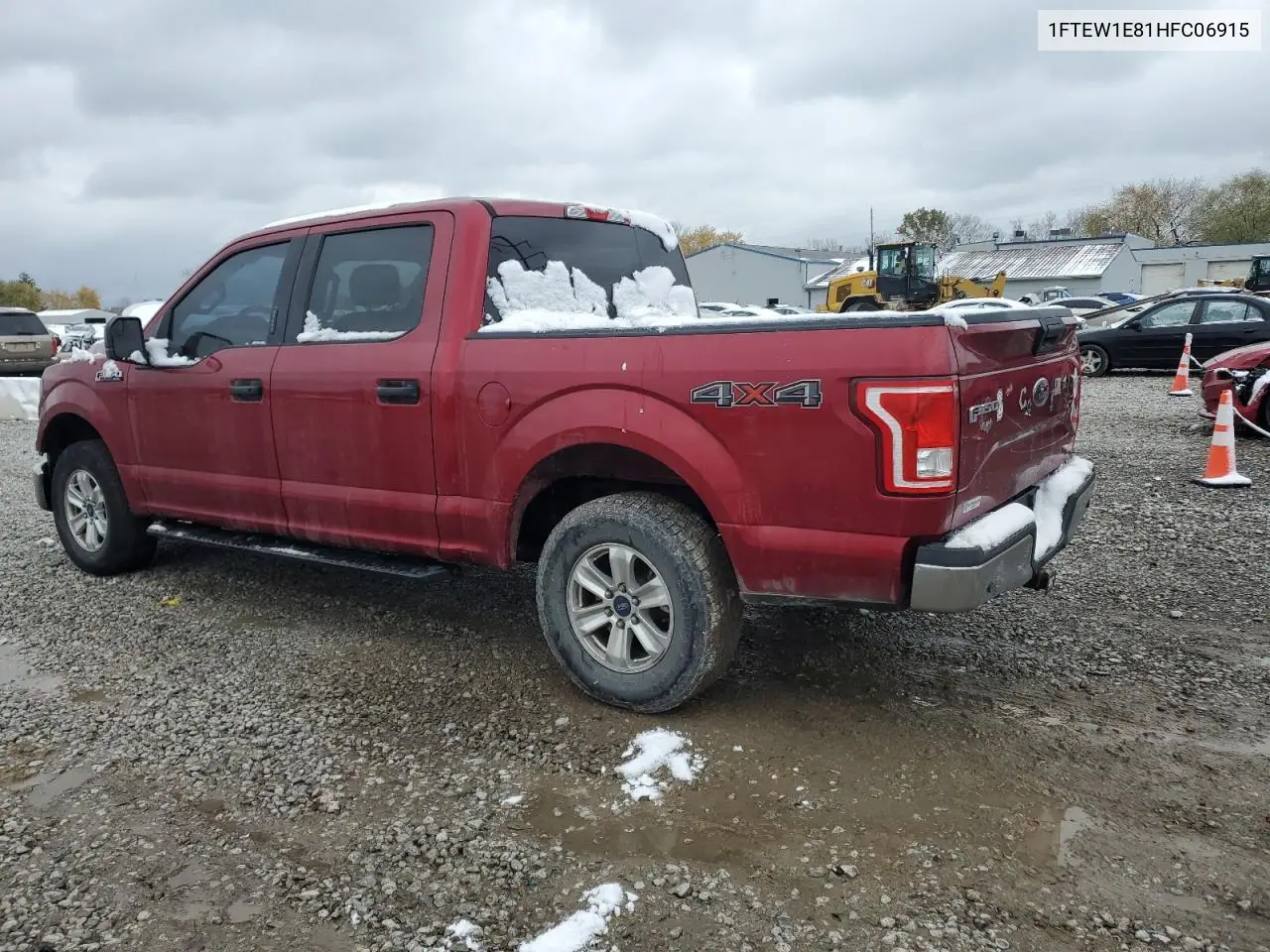 1FTEW1E81HFC06915 2017 Ford F150 Supercrew