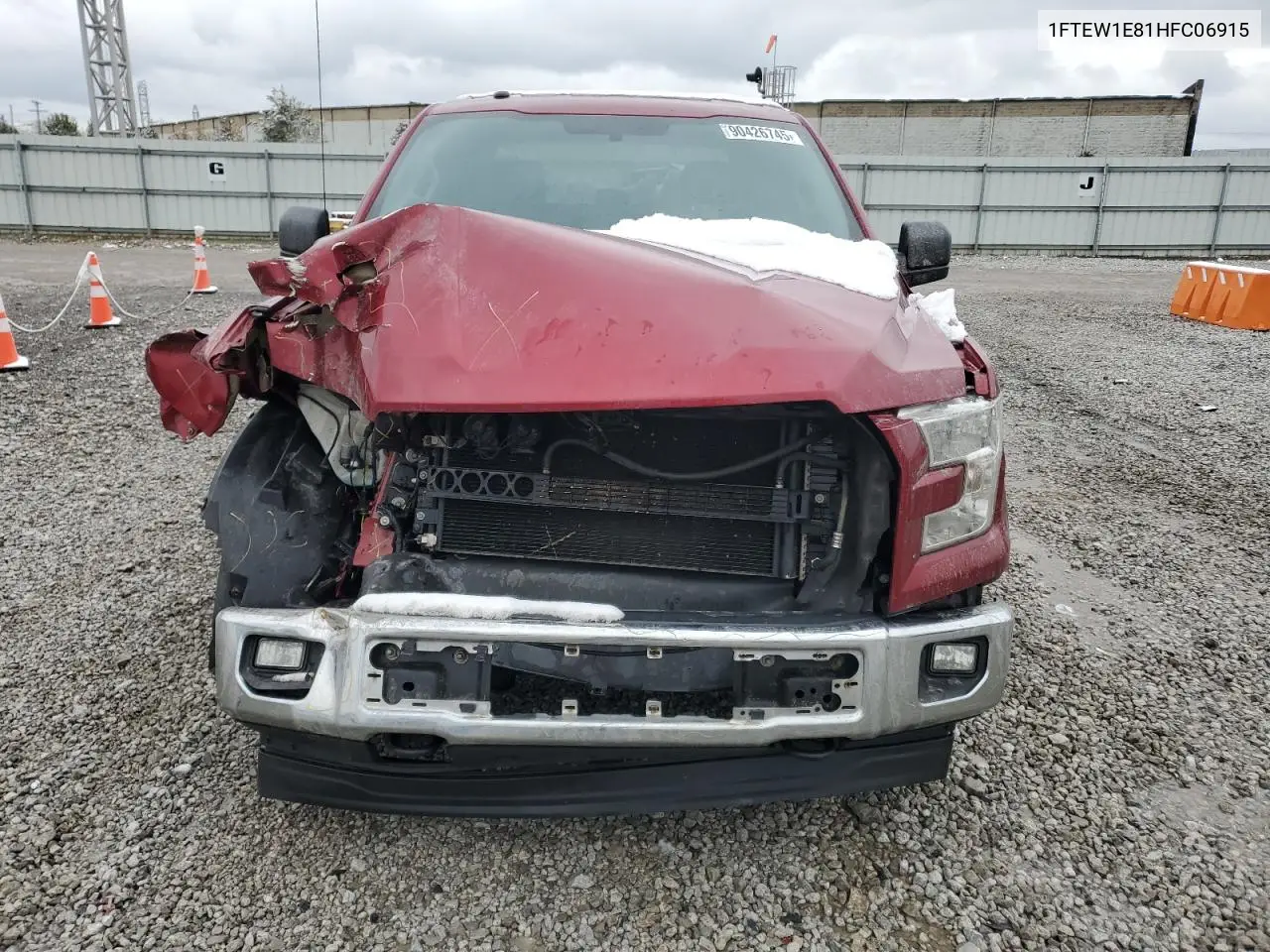 1FTEW1E81HFC06915 2017 Ford F150 Supercrew