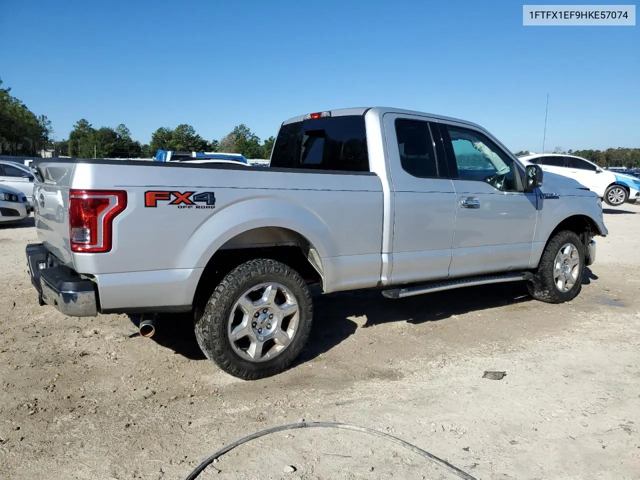 1FTFX1EF9HKE57074 2017 Ford F150 Super Cab