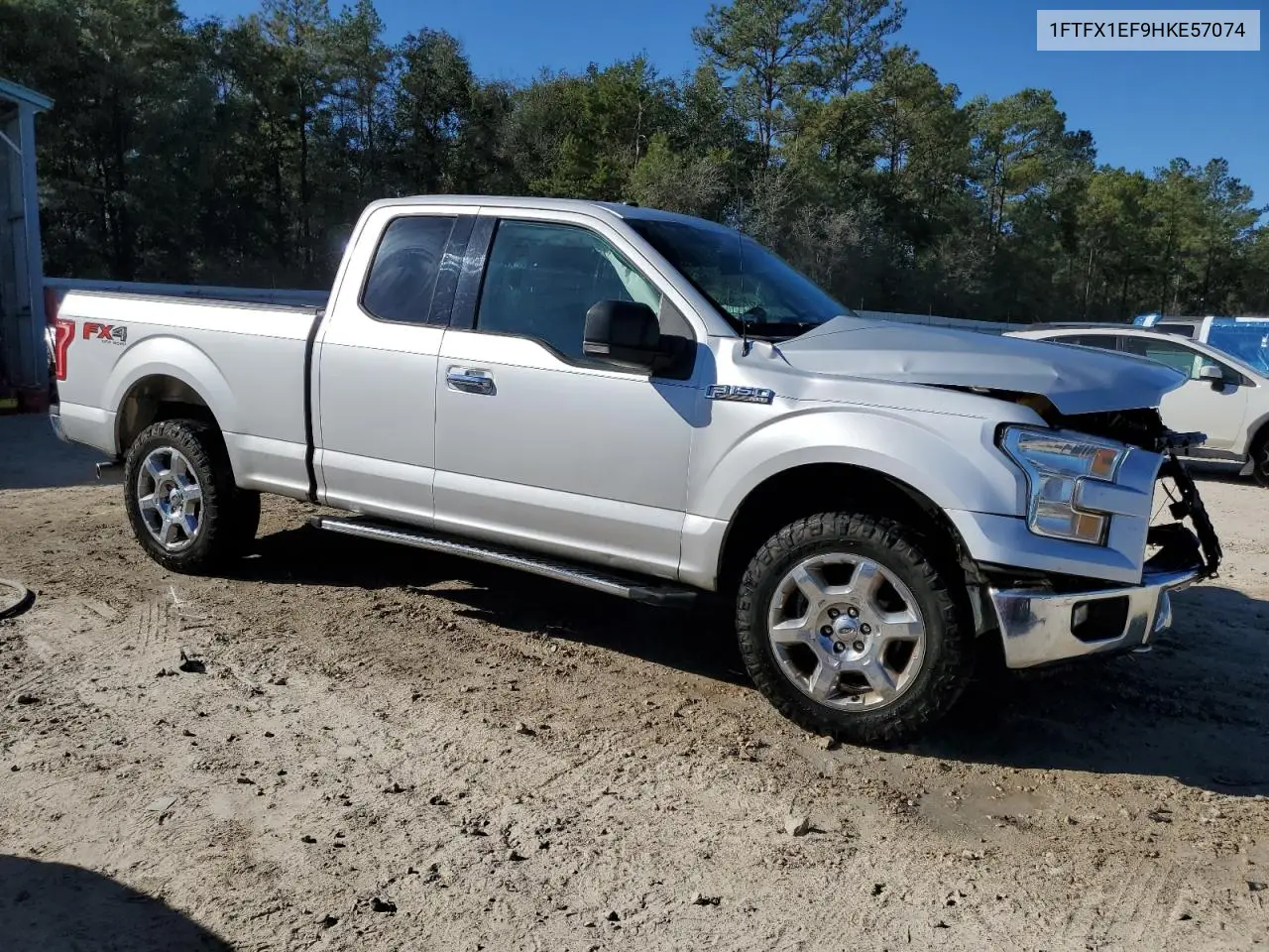 1FTFX1EF9HKE57074 2017 Ford F150 Super Cab