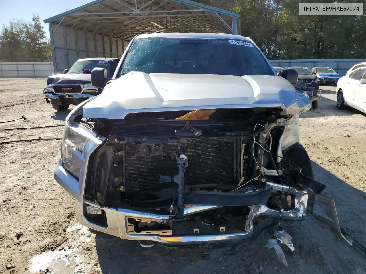 1FTFX1EF9HKE57074 2017 Ford F150 Super Cab