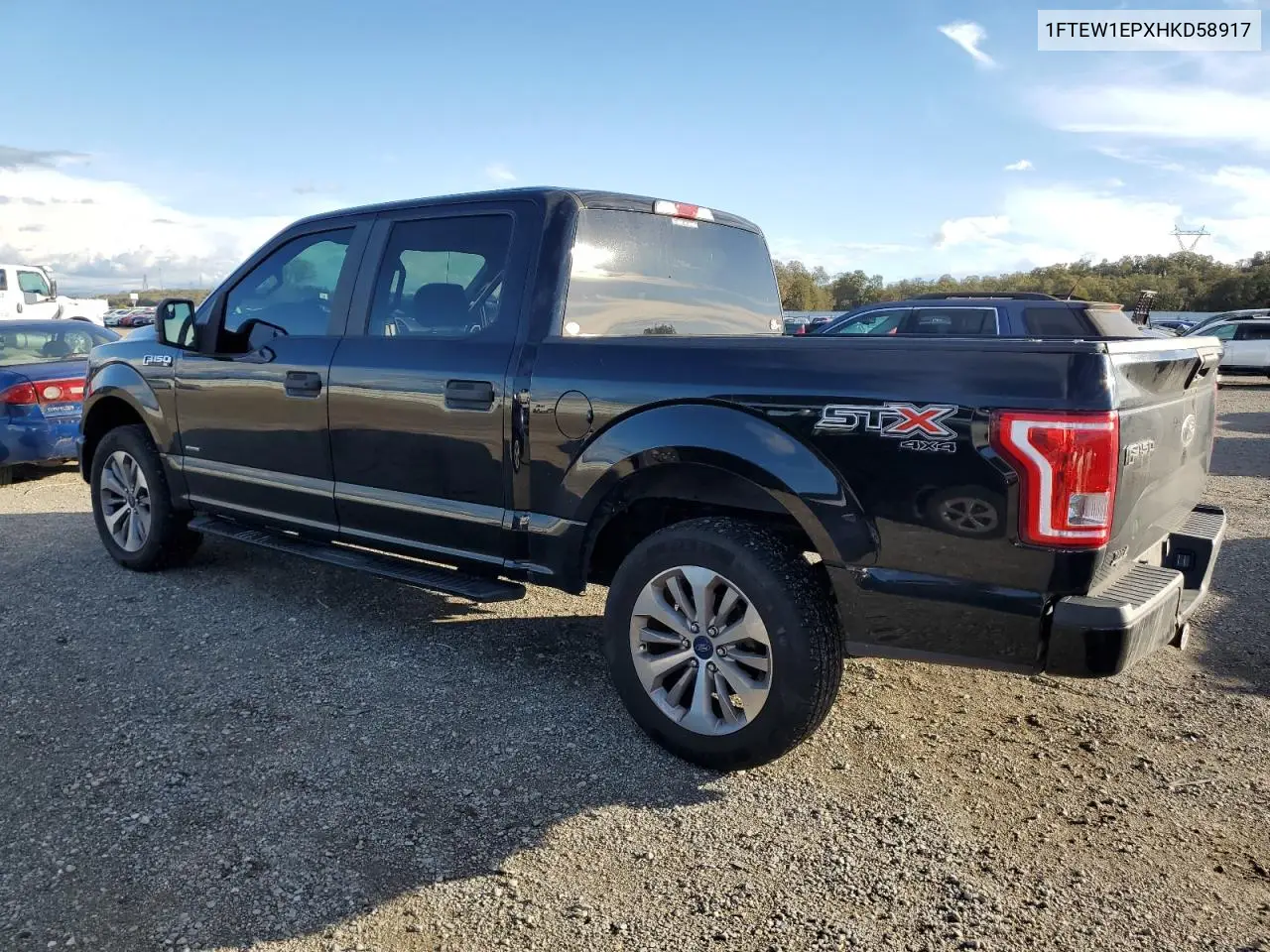 1FTEW1EPXHKD58917 2017 Ford F150 Supercrew